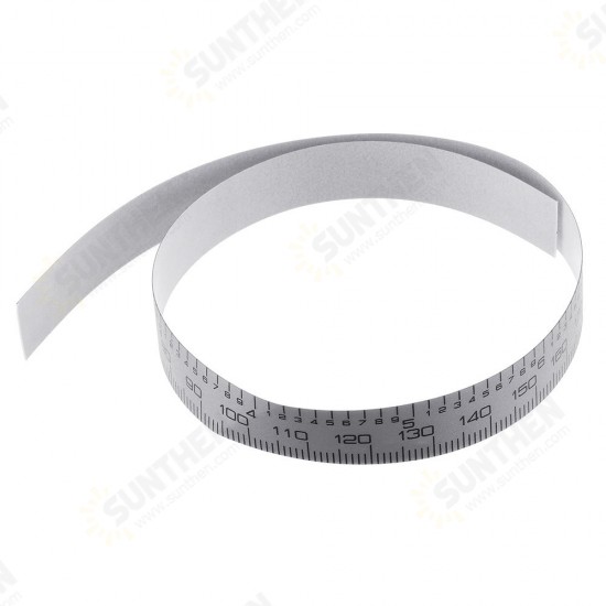 0-100/150/200/300/400/500 mm Metric/Inch Ruler Tape Self Adhesive Tape for Digital Caliper Replacement