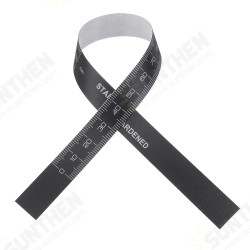 0-100/150/200/300mm Self Adhesive Metric Black Ruler Tape for Digital Caliper Replacement 0-100/150/200/300mm Self Adhesive Metric Black Ruler Tape for Digital Caliper Replacement