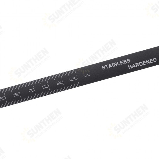 0-100/150/200/300mm Self Adhesive Metric Black Ruler Tape for Digital Caliper Replacement