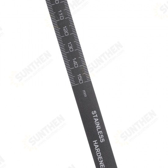 0-100/150/200/300mm Self Adhesive Metric Black Ruler Tape for Digital Caliper Replacement