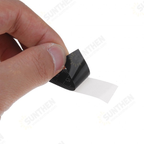 0-100/150/200/300mm Self Adhesive Metric Black Ruler Tape for Digital Caliper Replacement