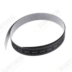 0-100/150/200/300mm Self Adhesive Metric Black Ruler Tape for Digital Caliper Replacement 0-100/150/200/300mm Self Adhesive Metric Black Ruler Tape for Digital Caliper Replacement