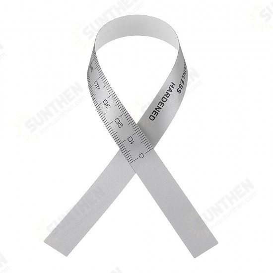 0-100/150/200/300mm Self Adhesive Metric Ruler Silver Tape for Digital Caliper Replacement