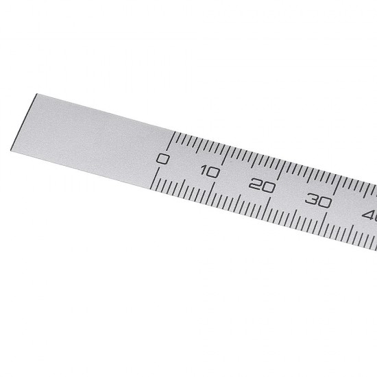 0-100/150/200/300mm Self Adhesive Metric Ruler Silver Tape for Digital Caliper Replacement