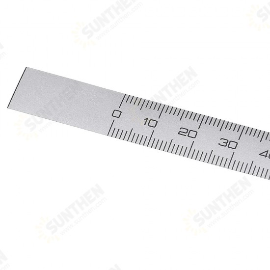 0-100/150/200/300mm Self Adhesive Metric Ruler Silver Tape for Digital Caliper Replacement