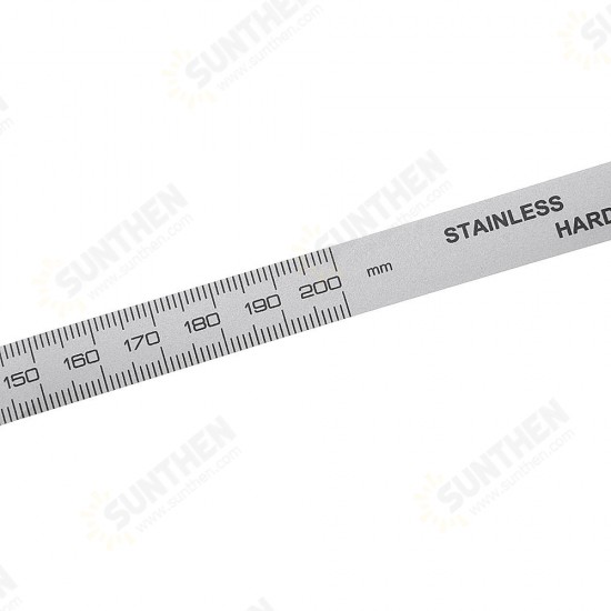 0-100/150/200/300mm Self Adhesive Metric Ruler Silver Tape for Digital Caliper Replacement