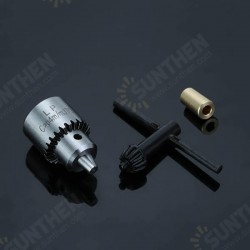 0.3-4mm Drill Chuck with Wrench and 3.1mm Bushing Connecting Shaft 0.3-4mm Drill Chuck with Wrench and 3.1mm Bushing Connecting Shaft
