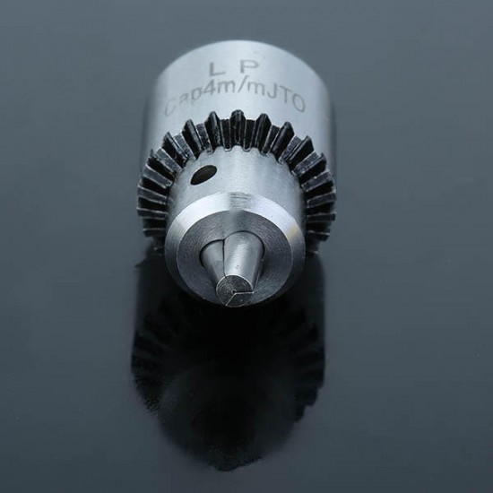 0.3-4mm Drill Chuck with Wrench and 3.1mm Bushing Connecting Shaft