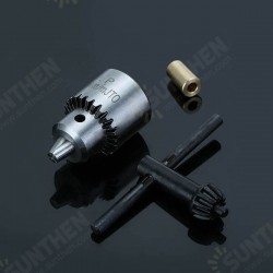 0.3-4mm Drill Chuck with Wrench and 3.1mm Bushing Connecting Shaft 0.3-4mm Drill Chuck with Wrench and 3.1mm Bushing Connecting Shaft