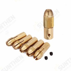 0.5-3mm Small Electric Drill Bit Collet Micro Twist Drill Chuck Set 0.5-3mm Small Electric Drill Bit Collet Micro Twist Drill Chuck Set