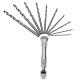 0.6-3.0mm Mini Hand Drill With 10pcs 0.8-3mm Twist Drill Bits Set Wood Bodhi Plastic Drilling Tool