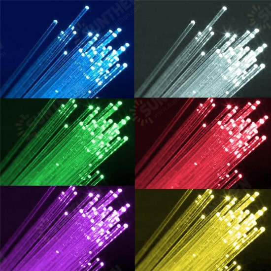 0.75mm/1mm/1.5mm/2mm PMMA End Glow Fiber Optic Cable For Star Ceiling Light Kit