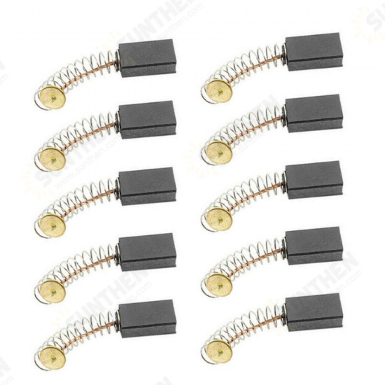 10 Pcs Electric Drill Carbon Brush Polishing Kit For Electric Motors And Household Appliances