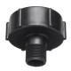 1000L IBC Water Tank Garden Hose Adapter Fittings 60mm Adaptor 2 Inch To 0.75 Inch