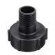 1000L IBE Tote Tank Drain Adapter Coarse Thread Garden Hose Adapter 1000L IBE Tote Tank Drain Adapter Coarse Thread Garden Hose Adapter
