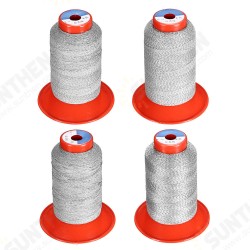 1000m 0.5mm/0.3mm/0.25mm/0.15mm Polyester Reflective Sewing Tools Sewing Thread Line Silver 1000m 0.5mm/0.3mm/0.25mm/0.15mm Polyester Reflective Sewing Tools Sewing Thread Line Silver