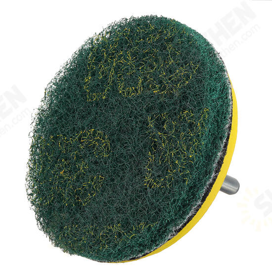 100/125mm Backing Pad With 6pcs Abrasive Finishing Pads Abrasive Tool Set