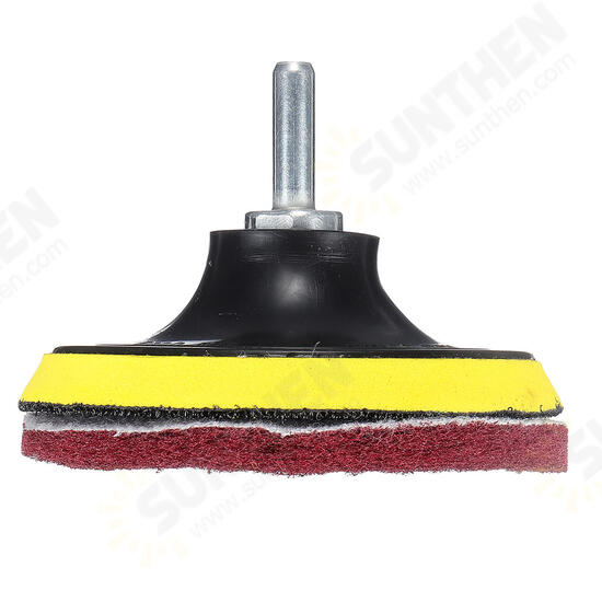 100/125mm Backing Pad With 6pcs Abrasive Finishing Pads Abrasive Tool Set 100/125mm Backing Pad With 6pcs Abrasive Finishing Pads Abrasive Tool Set
