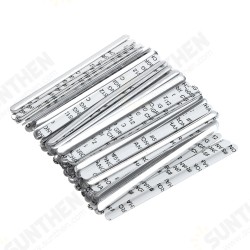 100Pcs Nose Bridge Strip Clip Face Mask DIY Material Self-adhesive Flat Aluminum Tools 100Pcs Nose Bridge Strip Clip Face Mask DIY Material Self-adhesive Flat Aluminum Tools