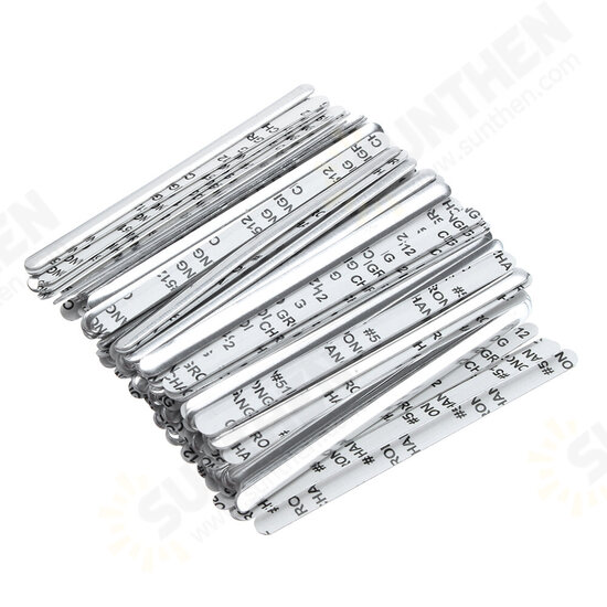 100Pcs Nose Bridge Strip Clip Face Mask DIY Material Self-adhesive Flat Aluminum Tools 100Pcs Nose Bridge Strip Clip Face Mask DIY Material Self-adhesive Flat Aluminum Tools