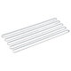 100Pcs Nose Bridge Strip Clip Face Mask DIY Material Self-adhesive Flat Aluminum Tools