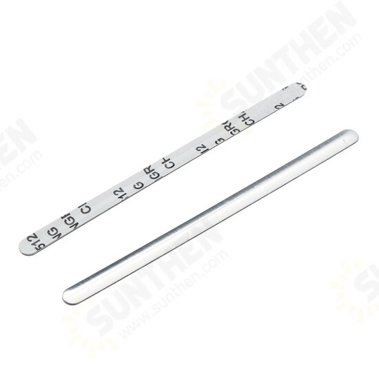 100Pcs Nose Bridge Strip Clip Face Mask DIY Material Self-adhesive Flat Aluminum Tools 100Pcs Nose Bridge Strip Clip Face Mask DIY Material Self-adhesive Flat Aluminum Tools