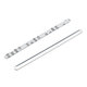 100Pcs Nose Bridge Strip Clip Face Mask DIY Material Self-adhesive Flat Aluminum Tools