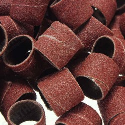 100pcs 1/2 inch Sanding Sandpaper Sleeves with 2 Mandrels 100pcs 1/2 inch Sanding Sandpaper Sleeves with 2 Mandrels