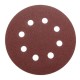 100pcs 125mm 8 Holes Abrasive Sand Discs 60-240 Grit Sanding Papers