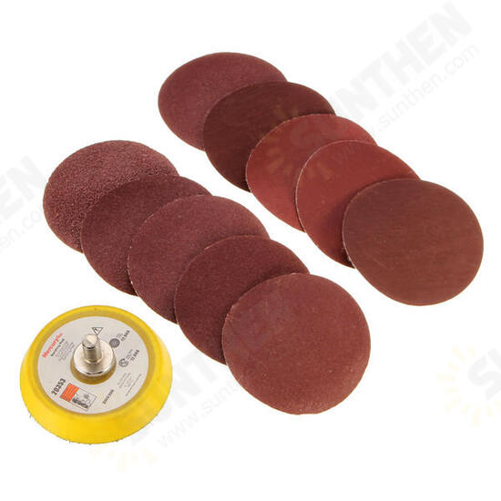 100pcs 2 Inch Sander Paper Sanding pad Polishing pad with M6 Backer Plate