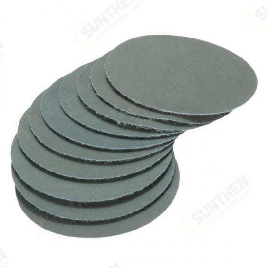 100pcs 25mm 80-5000 Grit Sanding Paper with 1/8 Inch Sanding Pad Sandpaper