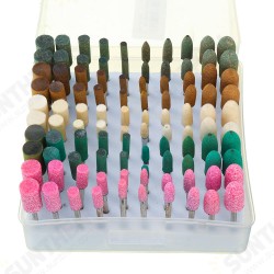 100pcs 5 Different Assorted Mounted Point Stone Rubber Grinding Head Polishing Wheel Wool Felt Dremel Drill Rotary Tool 100pcs 5 Different Assorted Mounted Point Stone Rubber Grinding Head Polishing Wheel Wool Felt Dremel Drill Rotary Tool