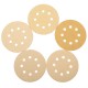 100pcs 5 Inch 60/80/120/150/240 Grit Sanding Discs 125mm 8 Holes Sandpaper Sanding Polishing Pad