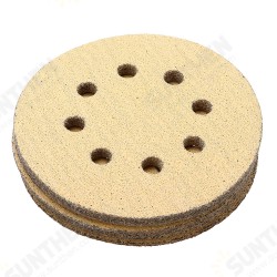 100pcs 5 Inch 60/80/120/150/240 Grit Sanding Discs 125mm 8 Holes Sandpaper Sanding Polishing Pad