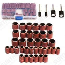 100pcs 60/120/320 Grit Drum Sanding Kit Fit Dremel Rotary Tools with 1/2 1/4 Inch Sanding Mandrels 100pcs 60/120/320 Grit Drum Sanding Kit Fit Dremel Rotary Tools with 1/2 1/4 Inch Sanding Mandrels