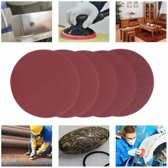 100pcs 80-3000 Grit Sanding Sheets Discs Sandpaper Pad Grinding Polishing Tool