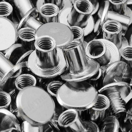 100pcs M5x6 Lash Rivet Lash Nail Desk Calendar Screw With Butt Screw 100pcs M5x6 Lash Rivet Lash Nail Desk Calendar Screw With Butt Screw