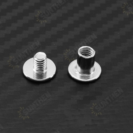 100pcs M5x6 Lash Rivet Lash Nail Desk Calendar Screw With Butt Screw 100pcs M5x6 Lash Rivet Lash Nail Desk Calendar Screw With Butt Screw