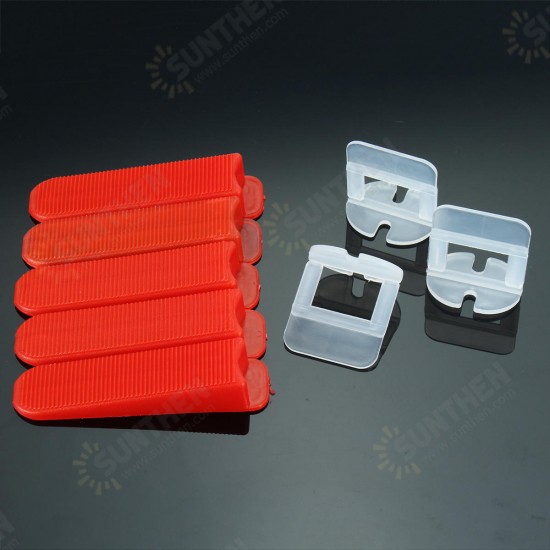 100pcs PVC Tile Leveling Wedge Tile Spacers For Tile Surface-Levelling System 100pcs PVC Tile Leveling Wedge Tile Spacers For Tile Surface-Levelling System