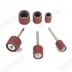 100pcs Sanding Bands Sleeves with 2pcs Mandrels for Electric Grinding Polishing 100pcs Sanding Bands Sleeves with 2pcs Mandrels for Electric Grinding Polishing