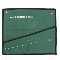 10/14/20 Pocket Canvas Roll Up Tool Storage Bag Spanner Wrench Organizer Pouch 10/14/20 Pocket Canvas Roll Up Tool Storage Bag Spanner Wrench Organizer Pouch