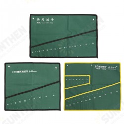 10/14/20 Pocket Canvas Roll Up Tool Storage Bag Spanner Wrench Organizer Pouch 10/14/20 Pocket Canvas Roll Up Tool Storage Bag Spanner Wrench Organizer Pouch