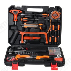 105Pcs Hardware Tools Kit Screwdriver Wrench w/ Storage Box Applied To Home Outdoors Car 105Pcs Hardware Tools Kit Screwdriver Wrench w/ Storage Box Applied To Home Outdoors Car