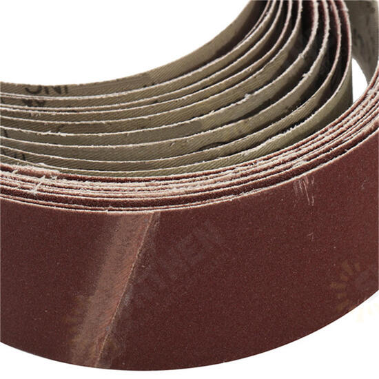 10Pcs 50x686mm Sanding Belts 60 120 150 240 Grit Aluminium Oxide Sanding Belts Abrasive Tool