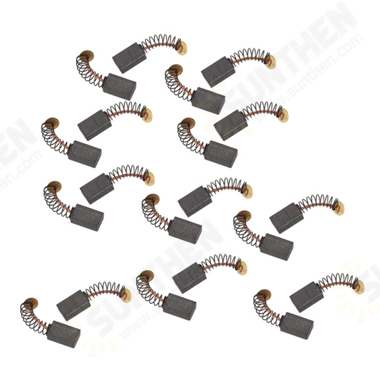 10Pcs Replacement Electric Carbon Brush Motor Carbon Brushes for Power Tool 10Pcs Replacement Electric Carbon Brush Motor Carbon Brushes for Power Tool