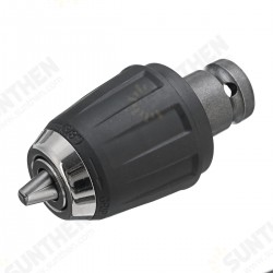 10mm Drill Chuck Adapter 1/2 Inch Electric Wrench Converter Keyless Drill Chuck 10mm Drill Chuck Adapter 1/2 Inch Electric Wrench Converter Keyless Drill Chuck