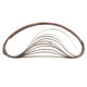 10pcs 10x600mm Sanding Belts 60-600 Grit Abrasive Tools