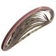 10pcs 10x600mm Sanding Belts 60-600 Grit Abrasive Tools 10pcs 10x600mm Sanding Belts 60-600 Grit Abrasive Tools