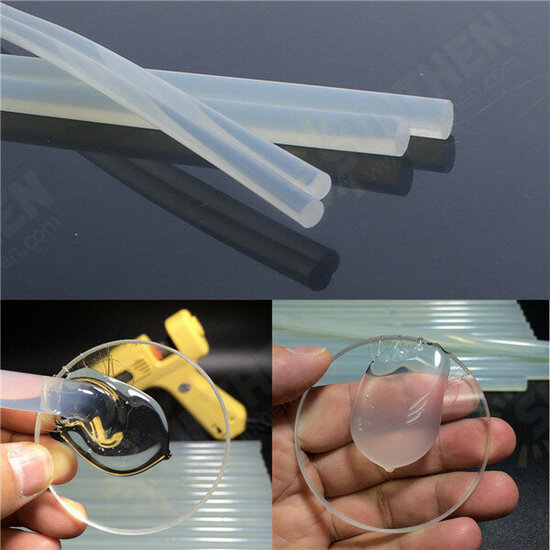 10pcs 11mm x 247mm EVA Clear Hot Melt Glue Adhesive Sticks For Glue Gun 10pcs 11mm x 247mm EVA Clear Hot Melt Glue Adhesive Sticks For Glue Gun