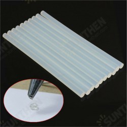 10pcs 11mm x 247mm EVA Clear Hot Melt Glue Adhesive Sticks For Glue Gun 10pcs 11mm x 247mm EVA Clear Hot Melt Glue Adhesive Sticks For Glue Gun